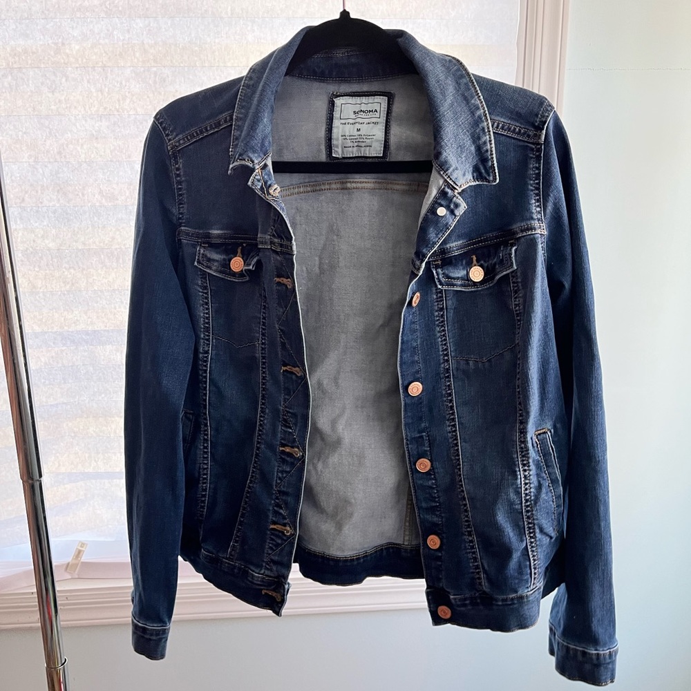 Sonoma Womens Denim Jacket Size M